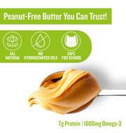 Natural Peanut Free Creamy 4.4lb Jars by WOWBUTTER – 140.8 Ounce (Pack of 1), Pack of 2