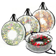 EverPetal Wreath Storage Bag, Round 24 Inch, 4-Pack