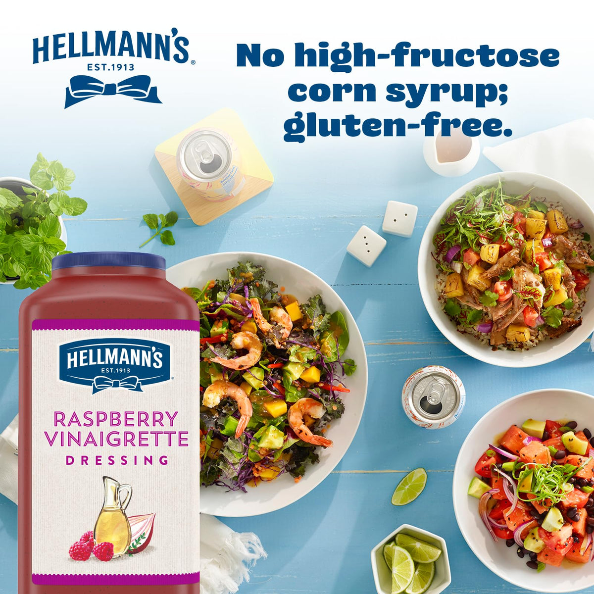 HELLMANN'S Vinaigrette / 128 Ounce (Pack of 4) Balsamic