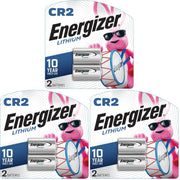 Energizer 2 Count (Pack of 3) / CR2 / Multicolor 3V