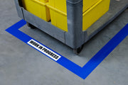 ToughStripe Floor Marking Tape - Blue by Brady – 2.75"L x 2"W x 6"H, Polyester, Blue, Model 104314