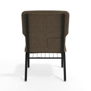 Flash Furniture Jute Fabric/Black Frame / Set of 1 / Classic Chairs