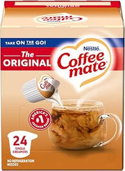 Coffee Mate Original Liquid Creamer Singles, 24 Count, 4 Pack