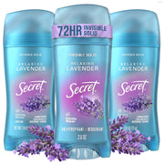 Secret Lavender / 2.6 Ounce (Pack of 3) / 3 Antiperspirant Deodorant