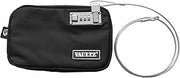 Vaultz Locking Field Gear Pouch with Tether, Small, 5 x 8 Inches, Black (VZ00739) | Compact size for on-the-go storage, secure closure keeps small gear protected, tether prevents accidental loss, black finish