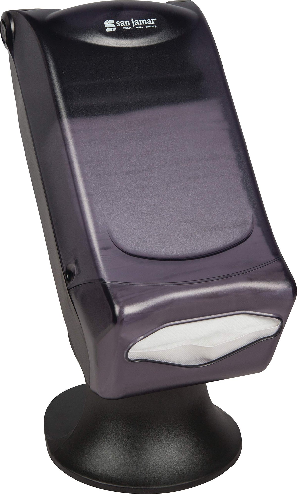 Venue Napkin Dispenser by San Jamar – 9 Inches, 0.0 ounces, Acrylonitrile Butadiene Styrene, Black, Model H5005STBK