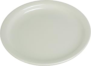 Yanco NR-8 Normandy Plate, Narrow Rim, 9" Diameter, China, American White Color, Pack of 24