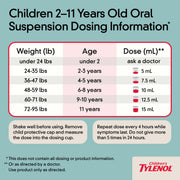 Tylenol Cherry / 4 Ounce / Child - 4 Fl Oz Acetaminophen