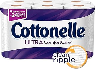 Cottonelle Ultra ComfortCare, Toilet Paper, 12 Rolls