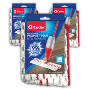 O-Cedar 3 Count (Pack of 1) / White / 3 Replacement Heads