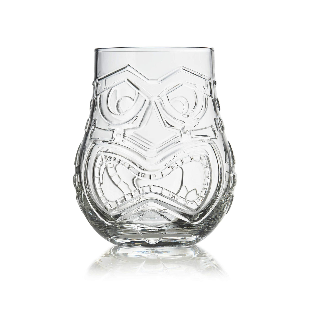Libbey Tiki Faces / 4 Count (Pack of 1) / Tiki Mixed Drinkware Sets