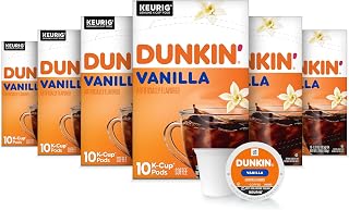 Dunkin' Dunkin’ French Vanilla Artificially Flavored Coffee, 60 Keurig K-Cup Pods