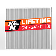 K&N 23.4" x 23.4" x 0.8" / Merv 8 / 1 Furnace Filters