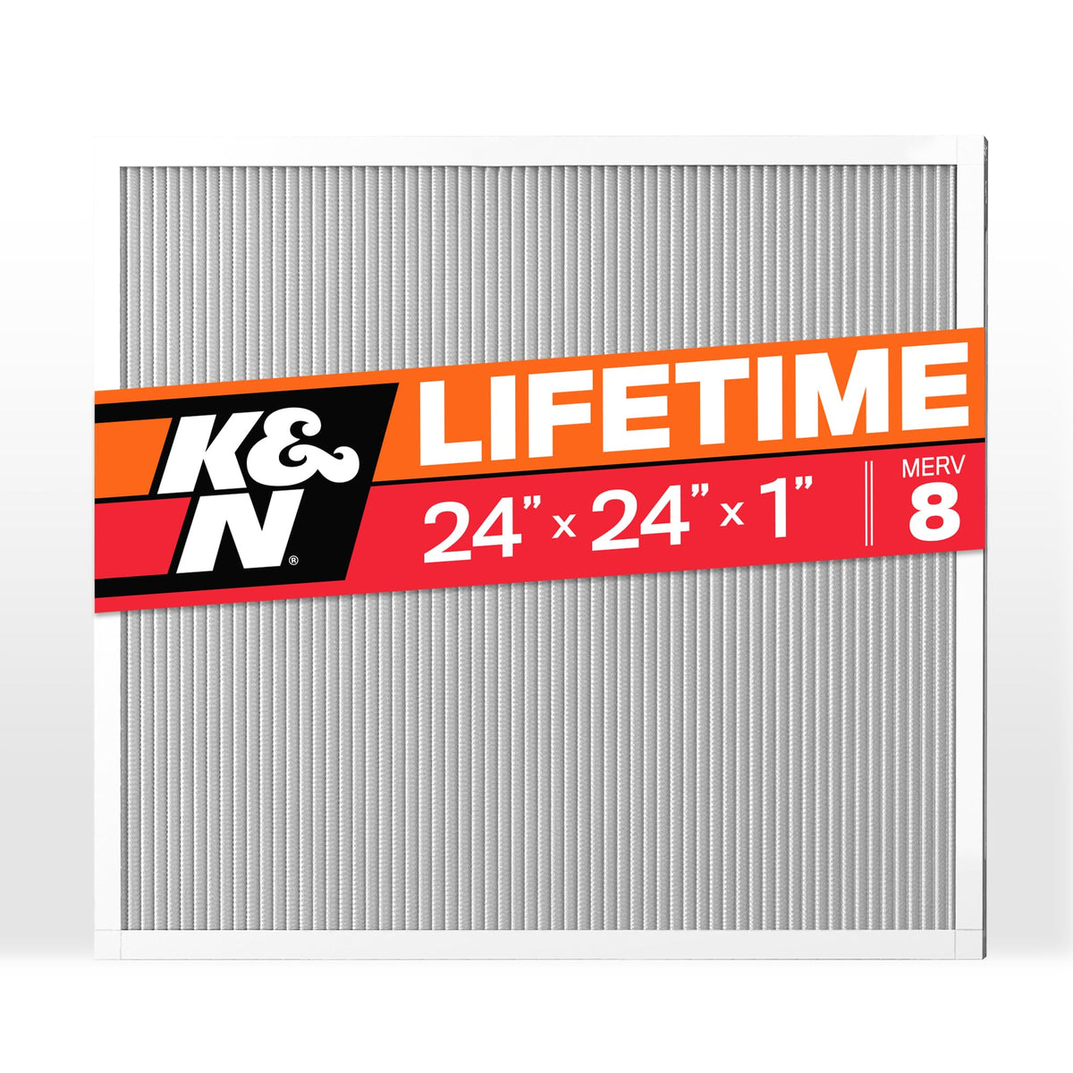 K&N 23.4" x 23.4" x 0.8" / Merv 8 / 1 Furnace Filters