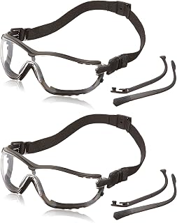 Pyramex V2G Safety Glasses (Clear Anti-Fog Lens GB1810ST) (2 Pair)