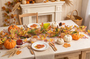 Lvydec Maple Leaf Garland, 13 Feet Total, Orange