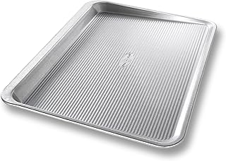 USA Pan Bakeware Aluminized Steel Cookie Scoop Pan, Large