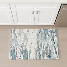 Addison Rugs Chantille ACN2757 Teal 2'6" x 3'10" Indoor/Outdoor, Machine Washable, Easy Clean, Non Shedding, Bedroom, Living Room, Dining Room, Kitchen, Patio Rug