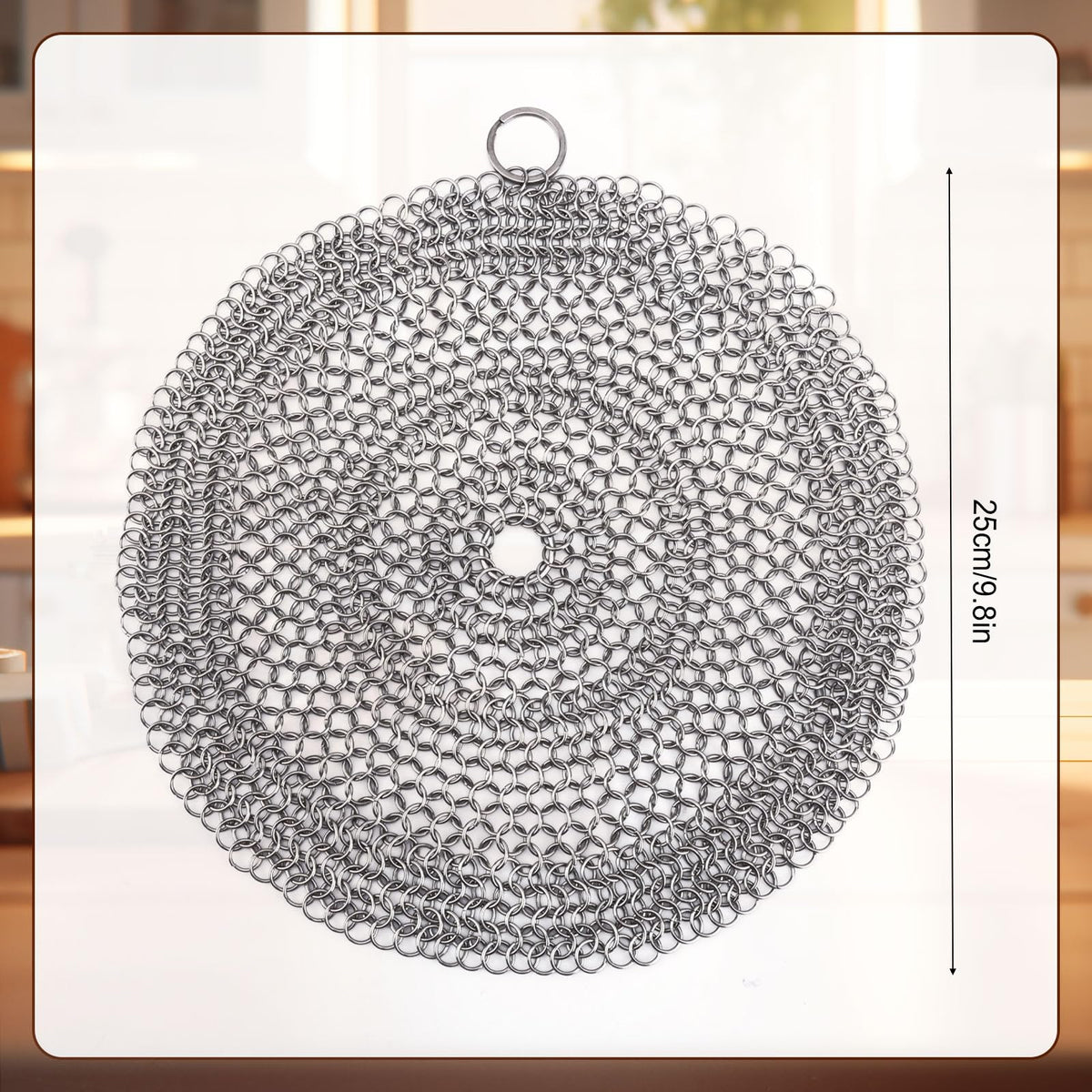 Gosknor Pie Weight Chain, Stainless Steel Blind Bake Tool, Silver 25cm