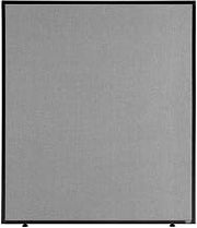 Global Industrial Office Partition Panel, 36.25 Inch Width x 42 Inch Height, Gray Color, 1 Piece, Build Your Own Office Design System
