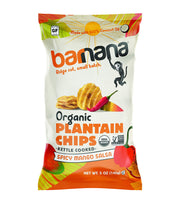 Barnana Spicy Mango Salsa / 40 Ounce (Pack of 1) / 1 Dried Banana Chips