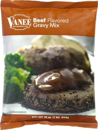 Foods Beef Flavored Gravy Mix by VANEE – Pack of 8