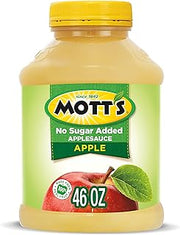 Mott's No Sugar Added Applesauce, Apple, 46 Oz