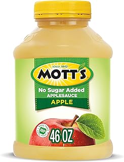 Mott's No Sugar Added Applesauce, Apple, 46 Oz