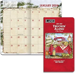 LANG Truckin' Along 2024 Two Year Planner (24991071110)