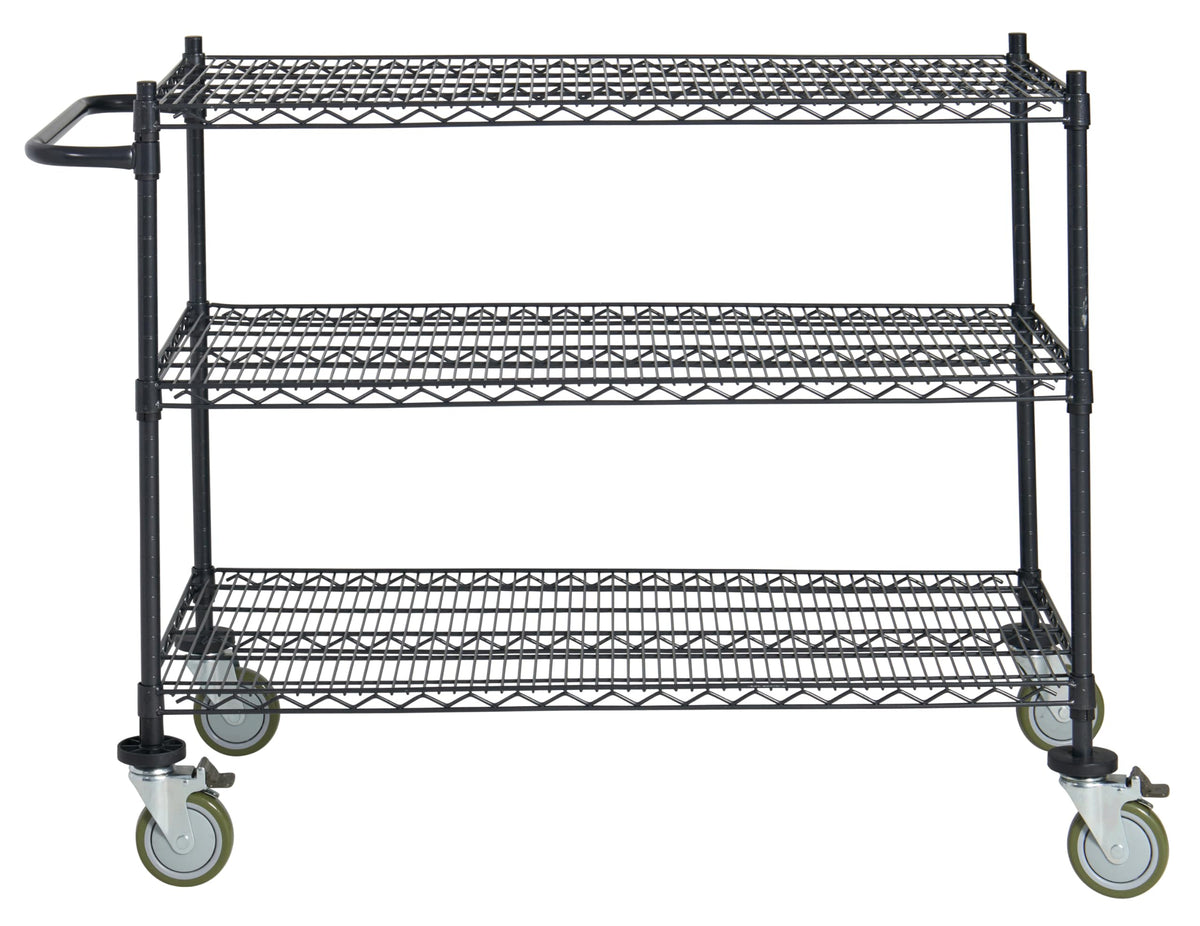 HUBERT Flint - 48"L x 24"W / Flint / 1 Utility Carts