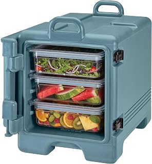 Cambro Insulated Food Pan Carrier - Hotbox for Catering & Transport - UPC300 Series (Slate Blue)