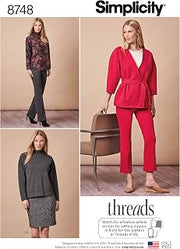 Simplicity Patterns SPORTSWEAR, U5 (16-18-20-22-24)