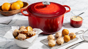 Le Creuset Enameled Cast Iron Deep Round Dutch Oven, 6.5 Quart, Sea Salt