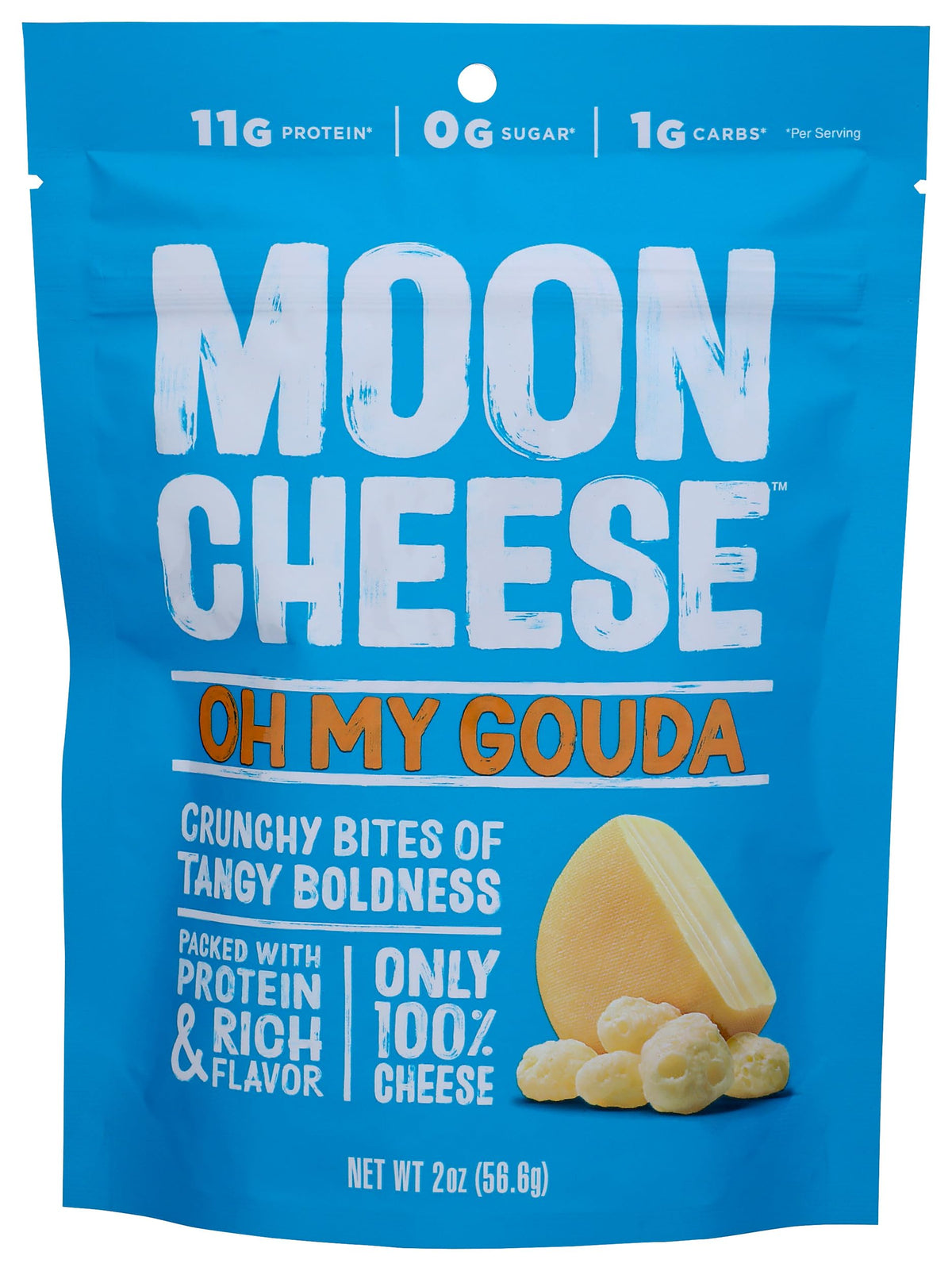 Moon Cheese Gouda / 2 Ounce (Pack of 1) / 1 String & Snack