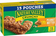 Nature Valley Crunchy Granola Bars, Peanut Butter, 30 ct, 22.35 oz