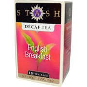 Tea Decaf English Breakfast Tea - 18 ct by Stash – 18 Count (Pack of 1), No Color, Model 8278