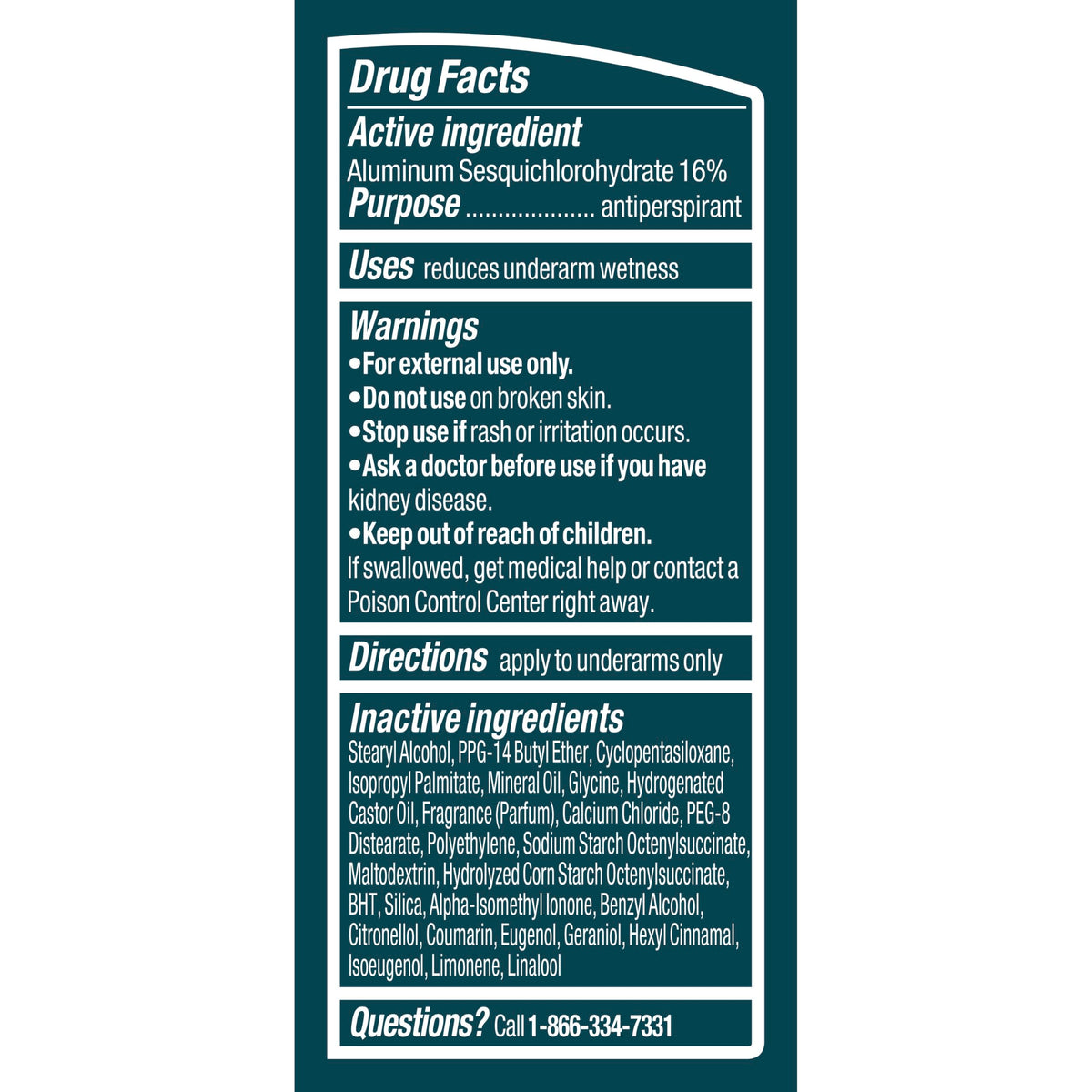 Antiperspirant Deodorant Nonstop 2.6 oz by Degree – 2.7 Ounce (Pack of 1), Model 68632078