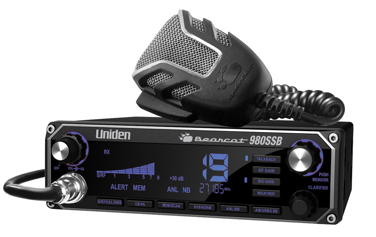 BEARCAT 980 40- Channel SSB CB Radio with Sideband NOAA WeatherBand by Uniden – SSB