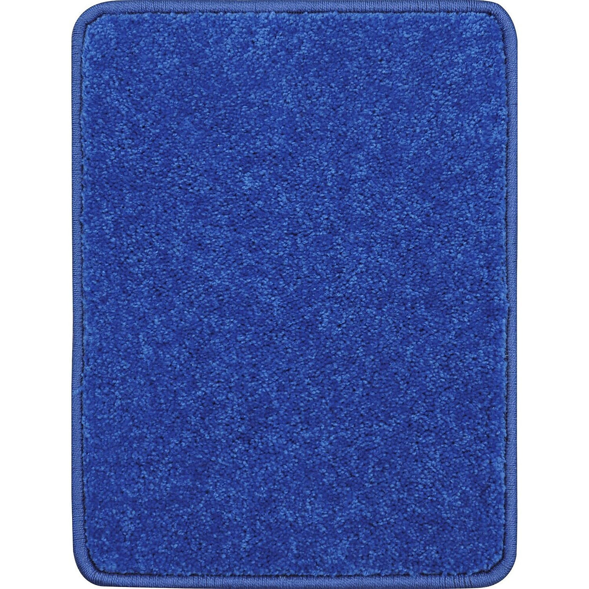 Endurance 6' x 6' Square Solid Colored Area Rug in Royal Blue by Joy Carpets – 6' x 6' (Square), Polyester, Royal Blue, Model 80P-06