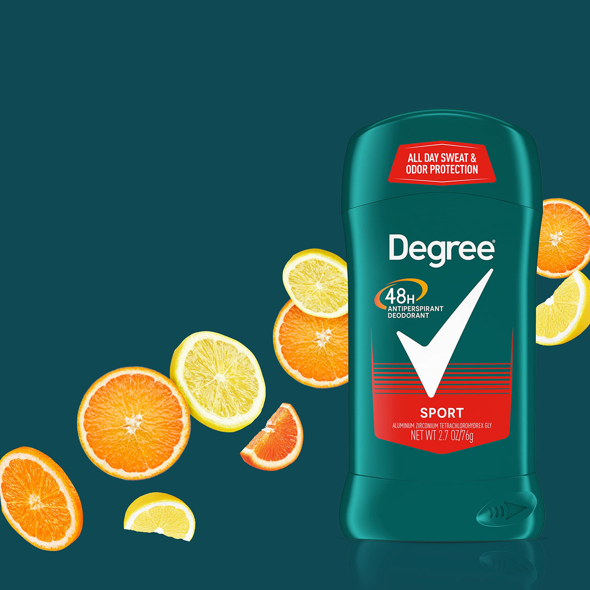 Degree 2.7 Ounce (Pack of 4) / Fragranced / Light Green Antiperspirant Deodorant