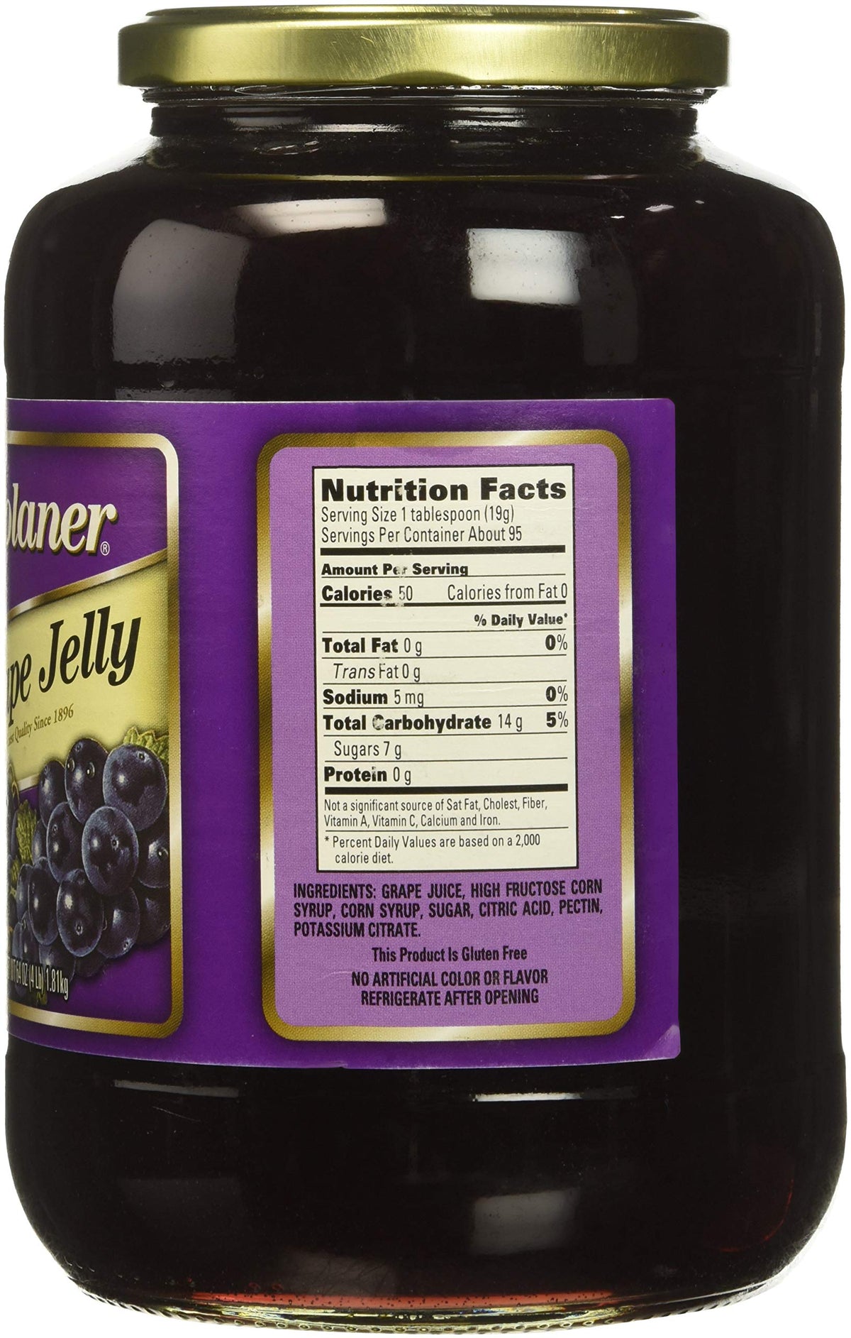 Institutional Grape Jelly by Polaner – 64 oz., Grape Jelly
