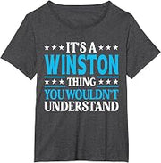 Winston Thing Personal Name Funny Winston T-Shirt