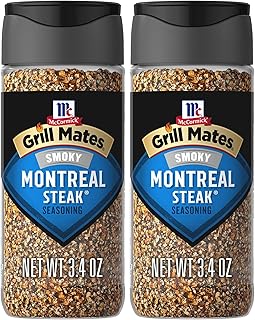 McCormick Grill Mates Smoky Montreal Steak Seasoning, 3.4 Oz (Pack of 2)