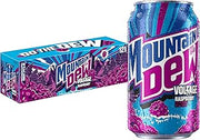 Mountain Dew Soda, Voltage, 12oz Cans (12 Pack)