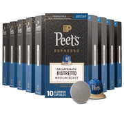 Espresso Capsules by Peet's Coffee – 10 Count (Pack of 10), Pack of 10, Model 513868