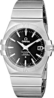 Omega Men's 123.10.35.20.01.001 Constellation Chronometer Black Dial Watch