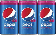 Pepsi Wild Cherry Mini-cans Made with Real Sugar, 45 Fluid Ounce