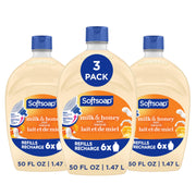 Moisturizing Liquid Hand Soap Refill by Softsoap – 50 Ounce (Pack of 3), Yellow, Pack of 3, Model 61046110