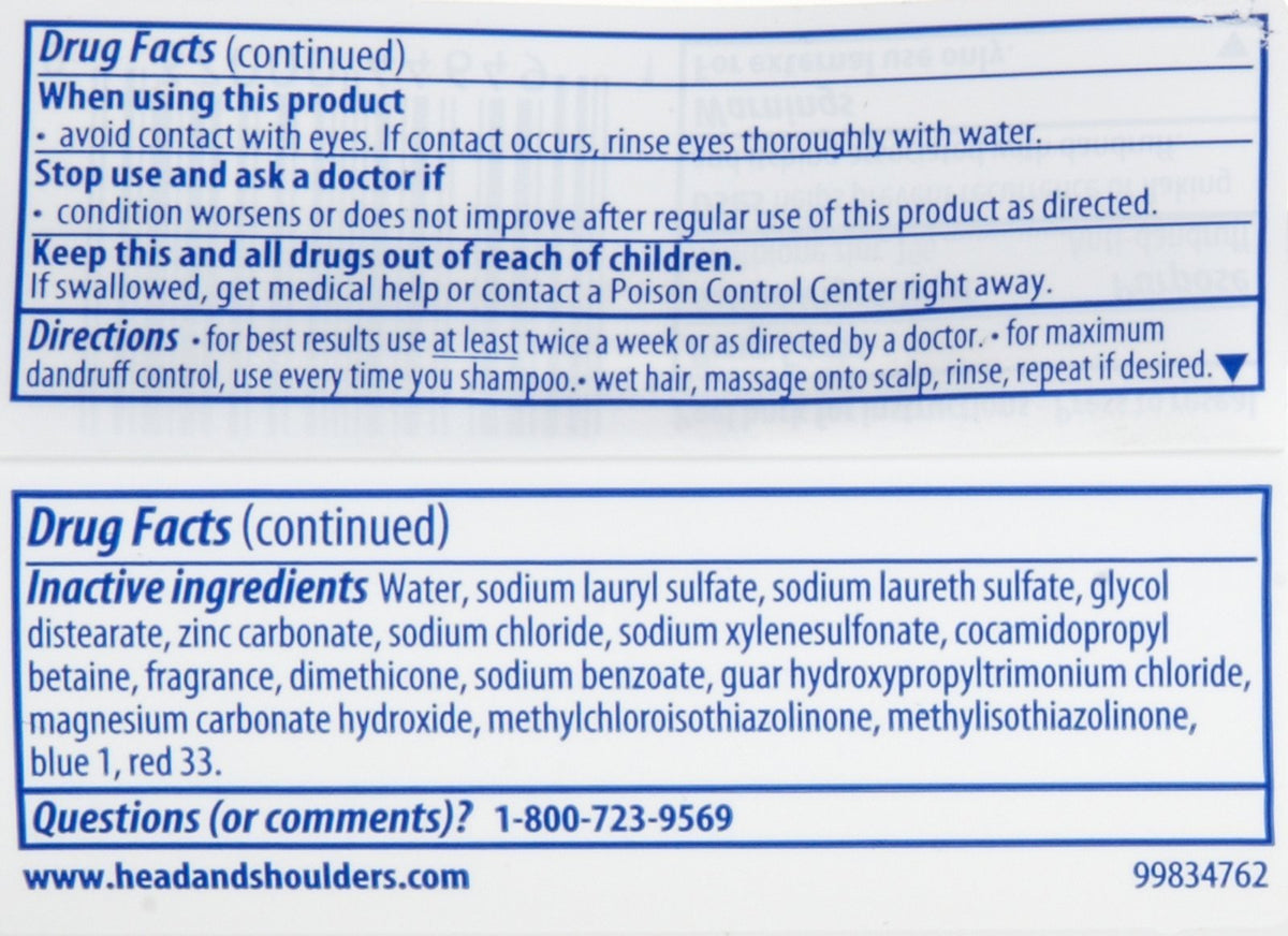 Classic Clean Dandruff Shampoo - 1.7 oz by Head & Shoulders – 1.7 Fl Oz (Pack of 1), Model PG-1402