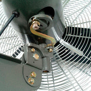 I-Beam Mount Fan by Global Industrial – 42"L x 33"W x 7"H, Steel, Black/Gray/Silver, Model 795752